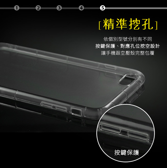 揚邑 ASUS ZenFone 3 Zoom 氣囊式防撞耐磨不黏機清透空壓殼