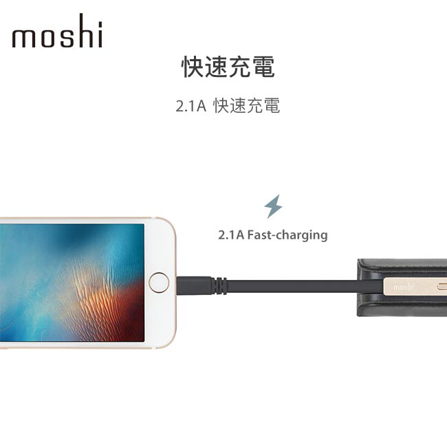 Moshi IonBank 3K 便攜式行動電源-酒紅色