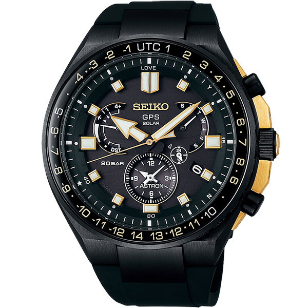 SEIKO精工 Astron GPS 太陽能諾瓦克?喬科維奇鈦金屬限量錶(SSE174J)