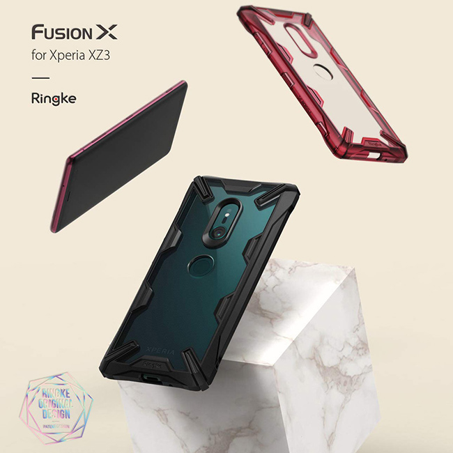 【Ringke】Sony XZ3 [Fusion X] 透明背蓋防撞手機殼