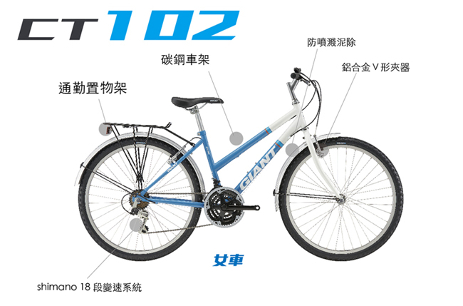 GIANT CT102 城市通勤車