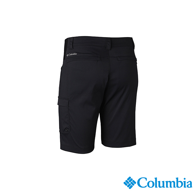 Columbia 哥倫比亞 男款-UPF50防潑短褲-黑色 UAO01340BK