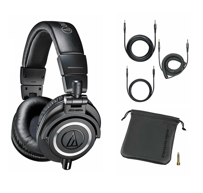 audio-technica 專業型監聽耳機 ATHM50x