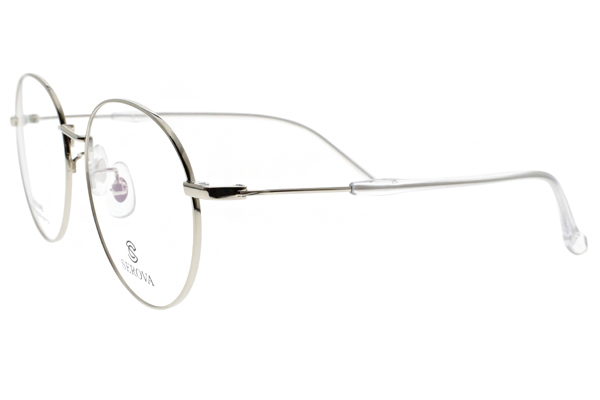 SEROVA眼鏡 周渝民配戴/銀#SL323 C02