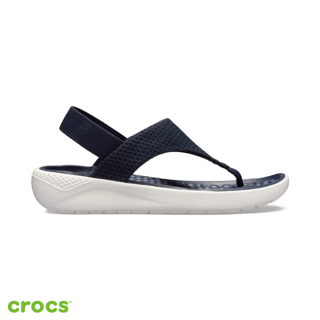 Crocs 卡駱馳 (女鞋) LiteRide人字拖-205477-462