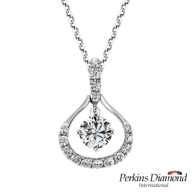 PERKINS 伯金仕 - GIA Royal系列 0.50克拉鑽石項鍊
