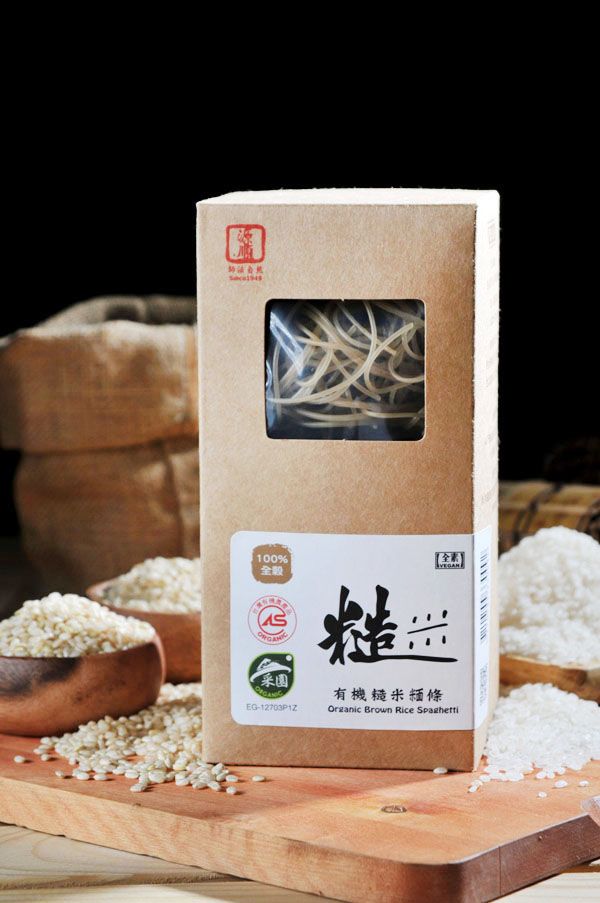 源順 有機糙米麵條(240g/盒，共兩盒)