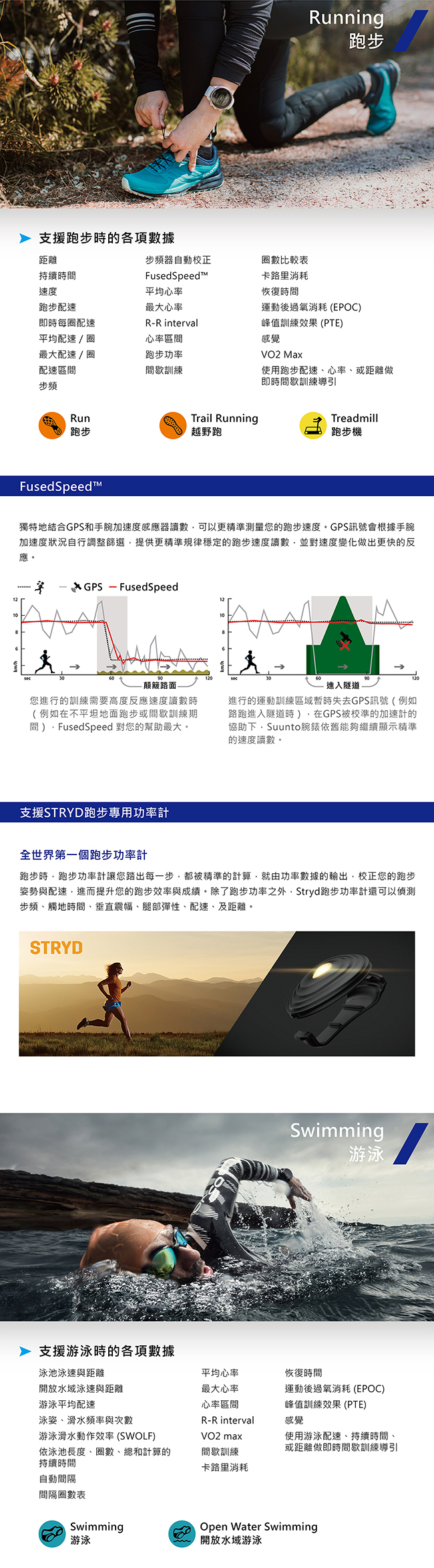 SUUNTO 9 Baro 超長電池續航力及氣壓式高度的多項目運動GPS腕錶 (鈦金屬黑)