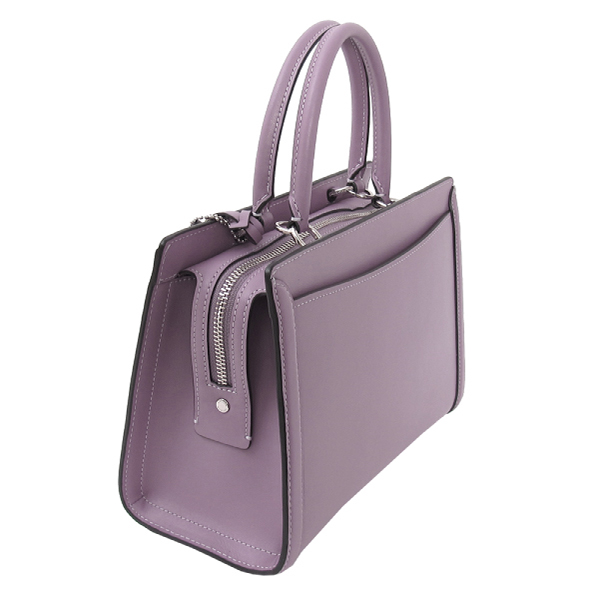 COACH 小牛皮 / ZORE CARRYALL 手提兩用包(小款/粉紫)