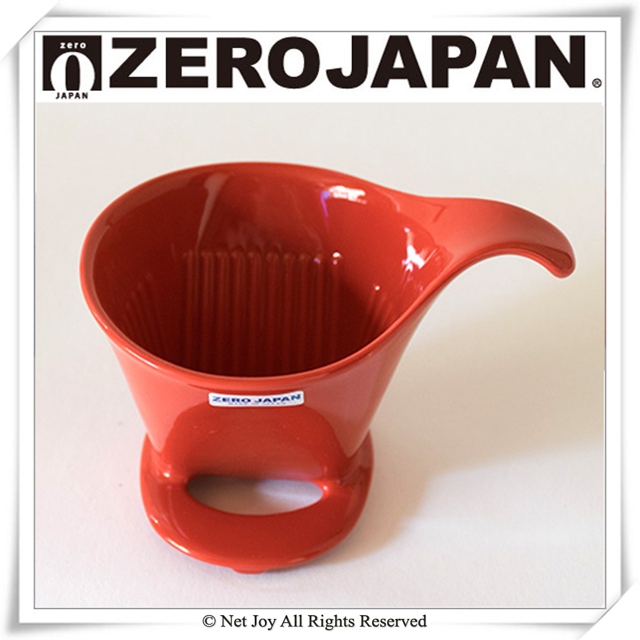 ZERO JAPAN 典藏陶瓷咖啡漏斗(大)(蕃茄紅)