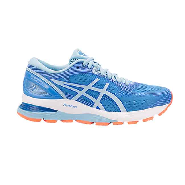 Asics 亞瑟士GEL-NIMBUS 21 (D) 寬楦女慢跑鞋| 慢跑鞋| Yahoo奇摩購物中心