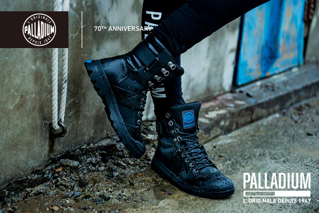 Palladium Pampa Nue Tactical WP防水靴-女-黑