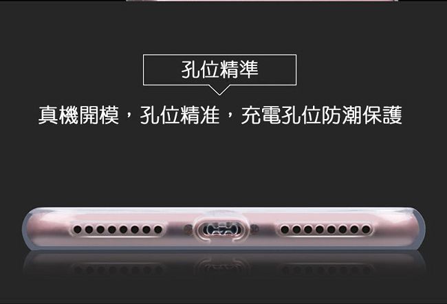 Mooke iPhone 7 /8 抗摔保護殼-透明