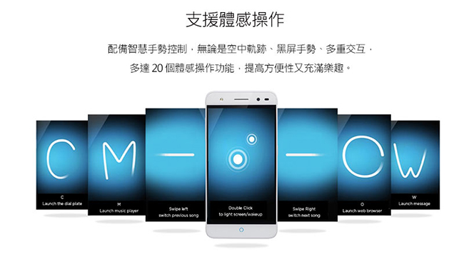 ZTE 中興 Blade V7 Lite 四核心5吋智慧手機