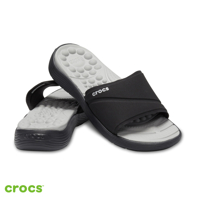 Crocs 卡駱馳 (女鞋) Reviva 女士涼拖鞋 205474-060