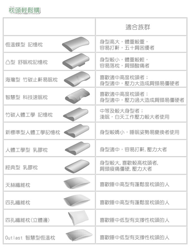 EVERSOFT 美國 杜邦™ 人體工學型 記憶枕 60x30x7~9cm (一入)