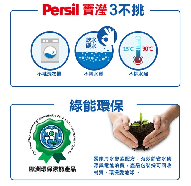 (大容量)Persil 寶瀅強效護色洗衣凝露 3.4L