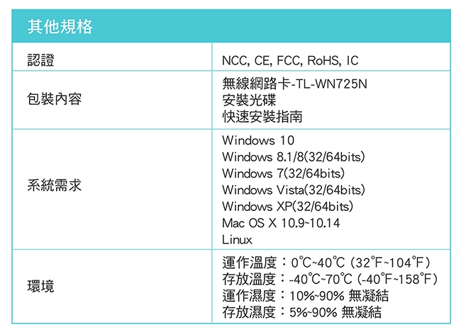 TP-Link TL-WN725N 超微型 150Mbps無線網路wifi USB 網卡