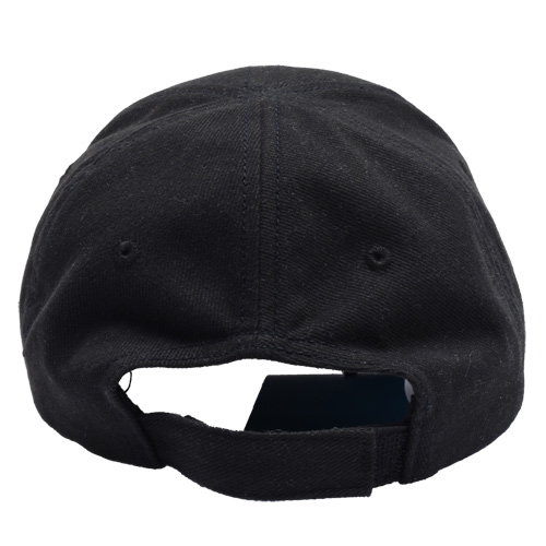 BALENCIAGA WORLD FOOD PROGRAMME刺繡鴨舌帽(黑)