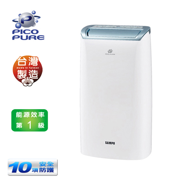 SAMPO聲寶 12L 1級PICOPURE空氣清淨除濕機 AD-W724P