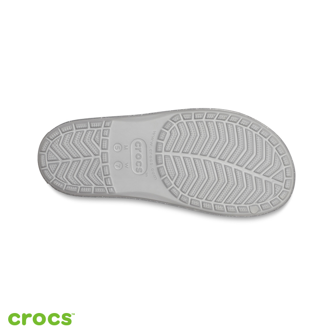 Crocs 卡駱馳 (中性鞋) 厚底卡駱班金屬涼拖 205913-041