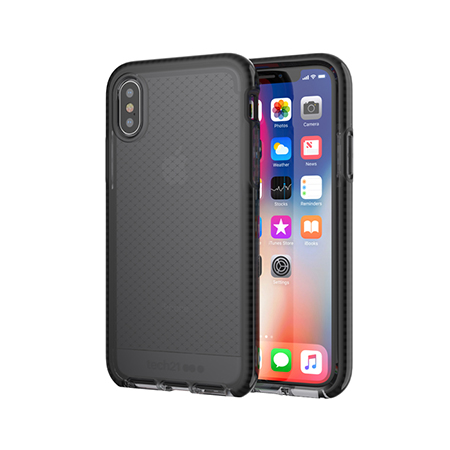 Tech21 英國超衝擊 Evo Check防撞軟質格紋保護殼-iPhone X/Xs