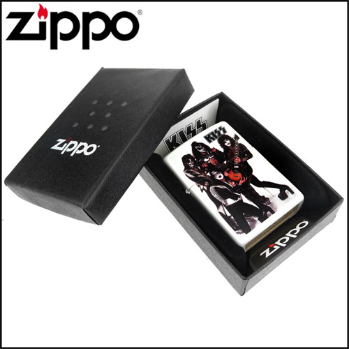 ZIPPO 美系~KISS 重金屬搖滾樂團主題設計打火機