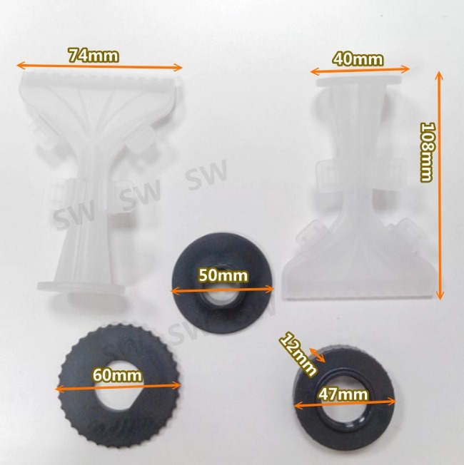 PW118 臺灣製 專業矽利康大面積塗膠器/刮刀工具