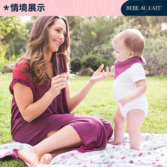 美國 Bebe Au Lait - oh-so-soft 加大天絲棉紗被 (小冰棒)