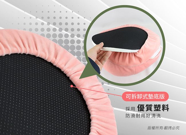 (時時樂限定)療癒系超軟Q草莓造型 USB保暖腳墊