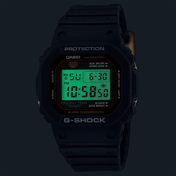 CASIO卡西歐G-SHOCK 40週年限定經典強悍原創再現DW-5040PG