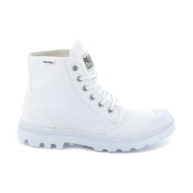 Palladium Pampa Hi ORIGINALE男鞋-白