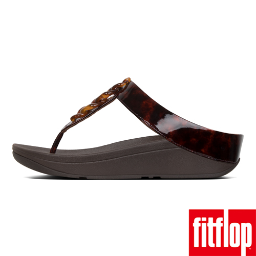 FitFlop FINO 夾腳涼鞋 玳瑁紋