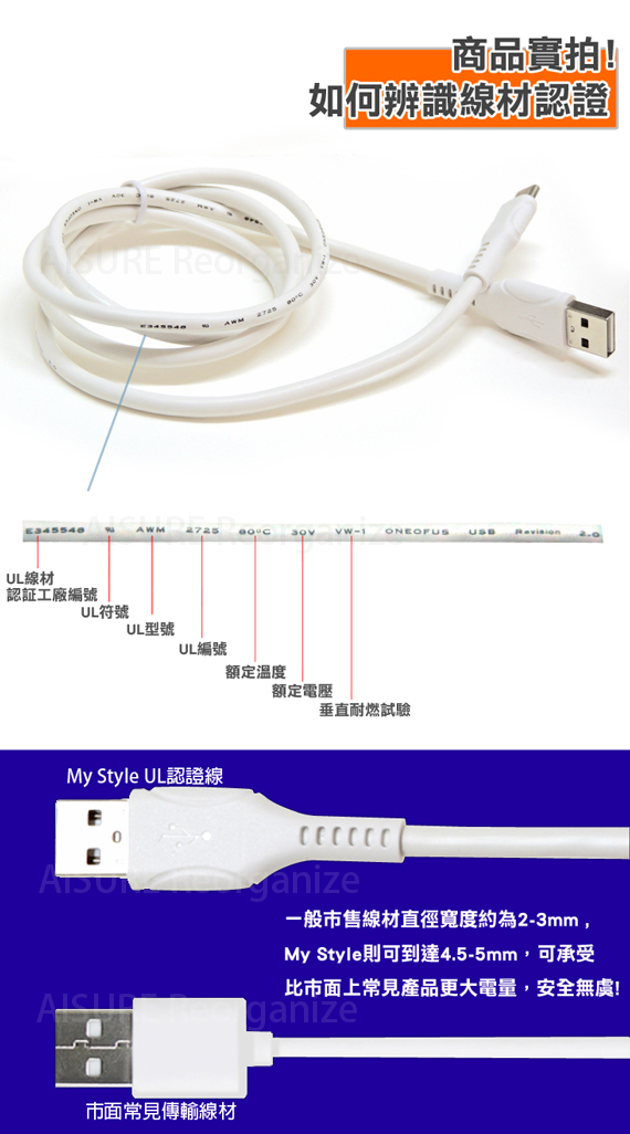 MyStyle 國際UL認證SR超耐折 Lightning 快速充電線-200cm