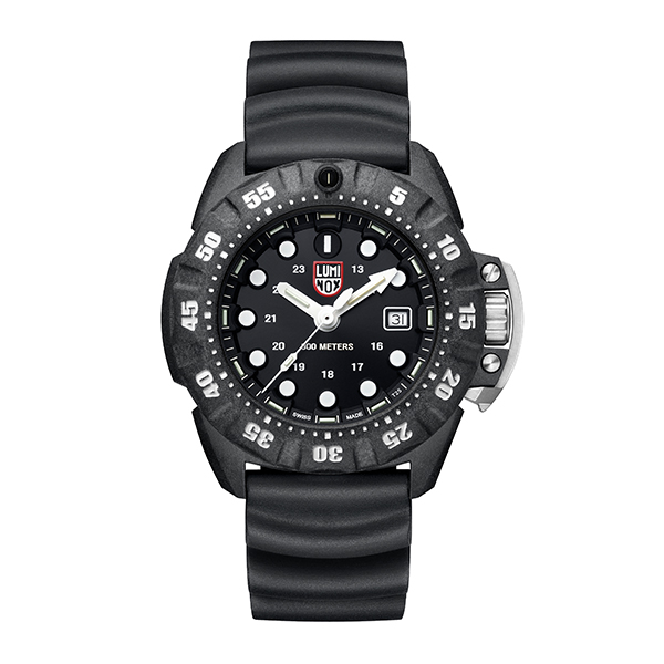 LUMINOX 雷明時Scott Cassell Deep Dive 專業深潛系列手錶-黑