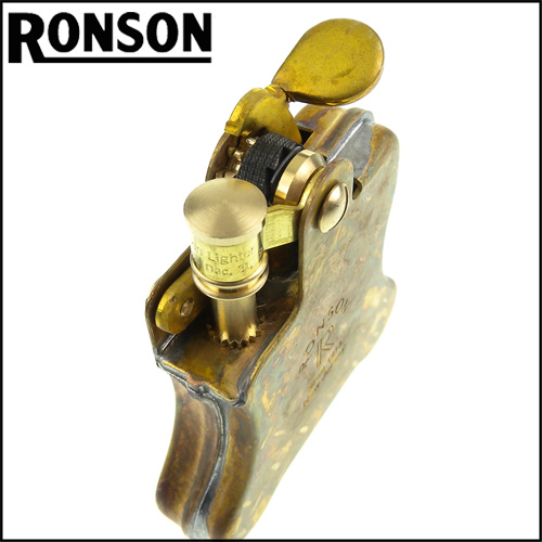 RONSON Banjo系列燃油打火機(Wild Brass仿舊款)