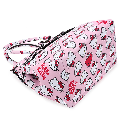 SAVE MY BAG Miss系列Hello Kitty輕量托特包-粉紅色