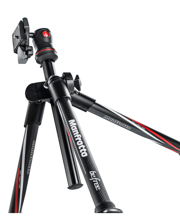 Manfrotto MKBFRC4-BH Befree自由者碳纖旅行腳架套組