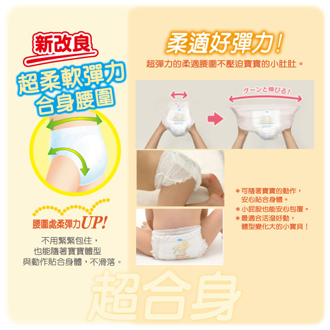 日本大王境內版透氣舒柔褲型男用XL 38片/包