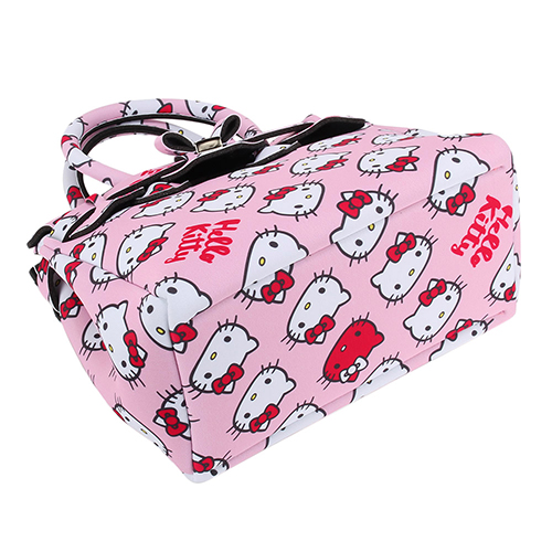 SAVE MY BAG Petite Miss系列Hello Kitty輕量托特包-粉紅色