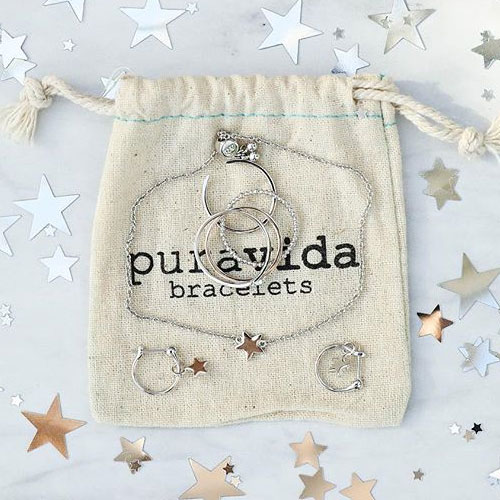 Pura Vida 美國手工 Star 金色魅力之星墜飾手鍊