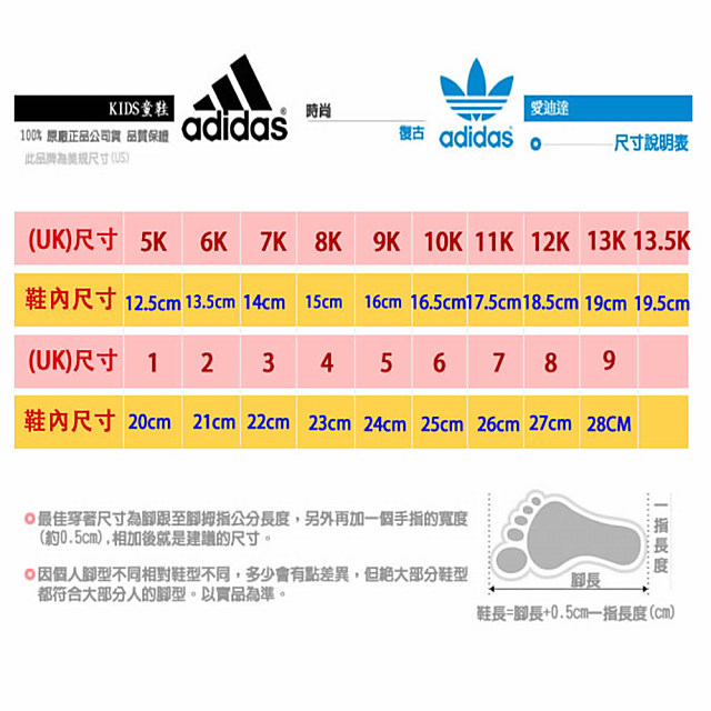 adidas童鞋 簡約輕便休閒鞋款 NI6859藍(中小童段)