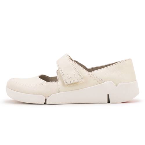 Clarks Tri Amanda 女休閒鞋 米白