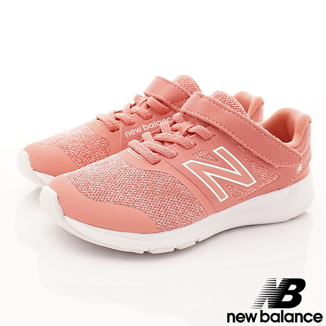 NewBalance 針織慢跑款 PREMMI粉橘(小童段)