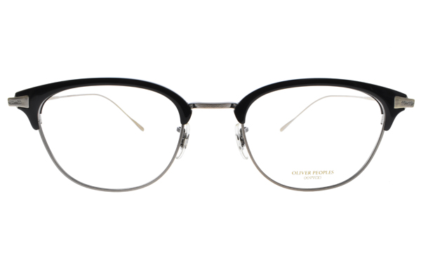 OLIVER PEOPLES 眼鏡 懷舊經典/黑-銀 #ERVIN 5076