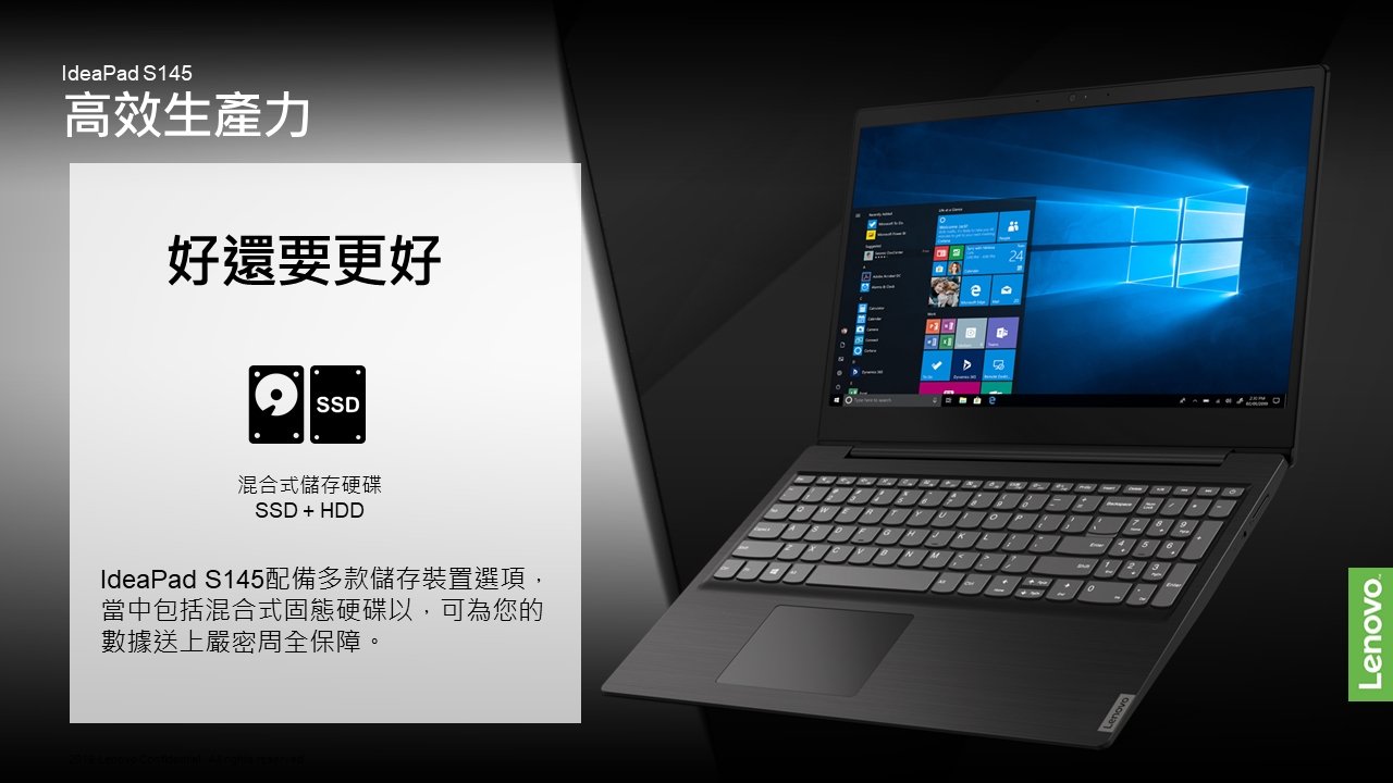 Lenovo IdeaPad S145 14吋輕薄筆電 (Pentium5405U/4G/1T)