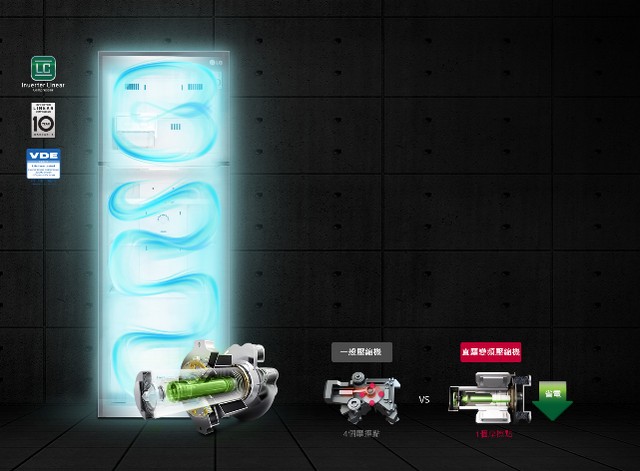 [館長推薦]LG樂金315公升 Smart 直驅變頻冰箱(精緻銀) GN-L397SV