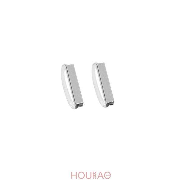 HOURRAE 阻止器 兩入 優雅銀色系列 小飾品