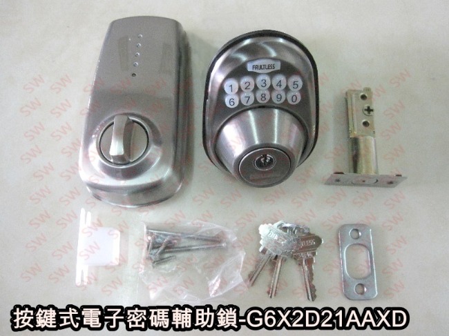 KD-306P 加安 二合一電子鎖 密碼鎖 G6X2D21AAXD