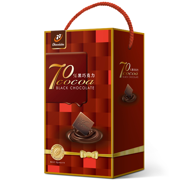77 黑巧克力小禮盒(480g)